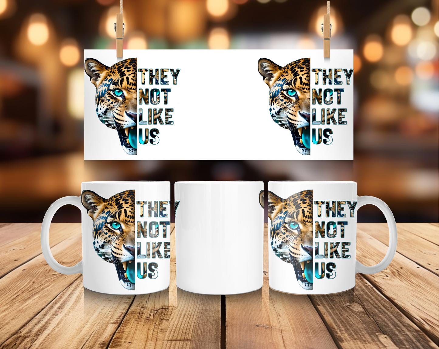 They Not Like Us Mug - Jacksonville Jaguars