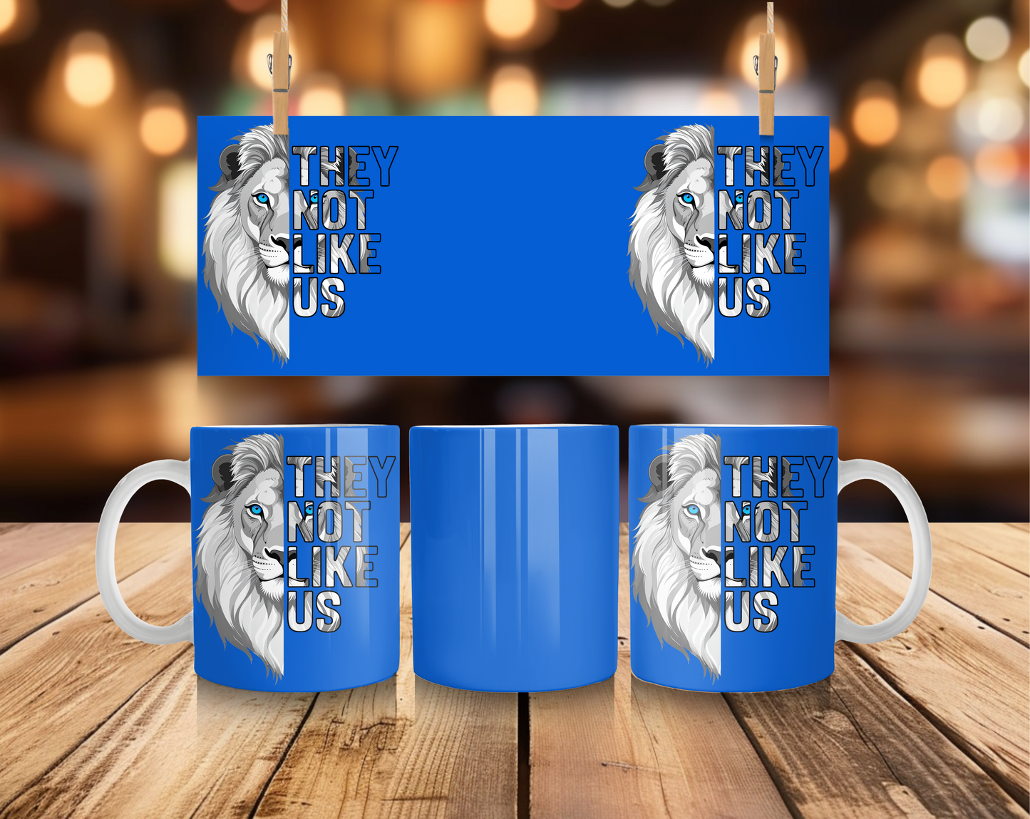 They Not Like Us Mug - Detroit Lions
