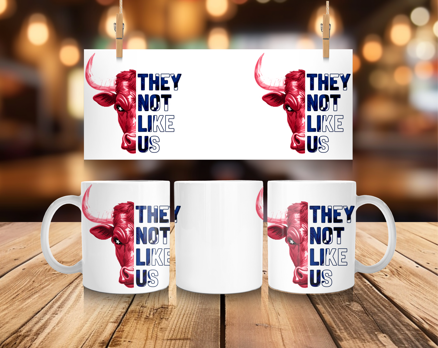 They Not Like Us Mug - Houston Texans