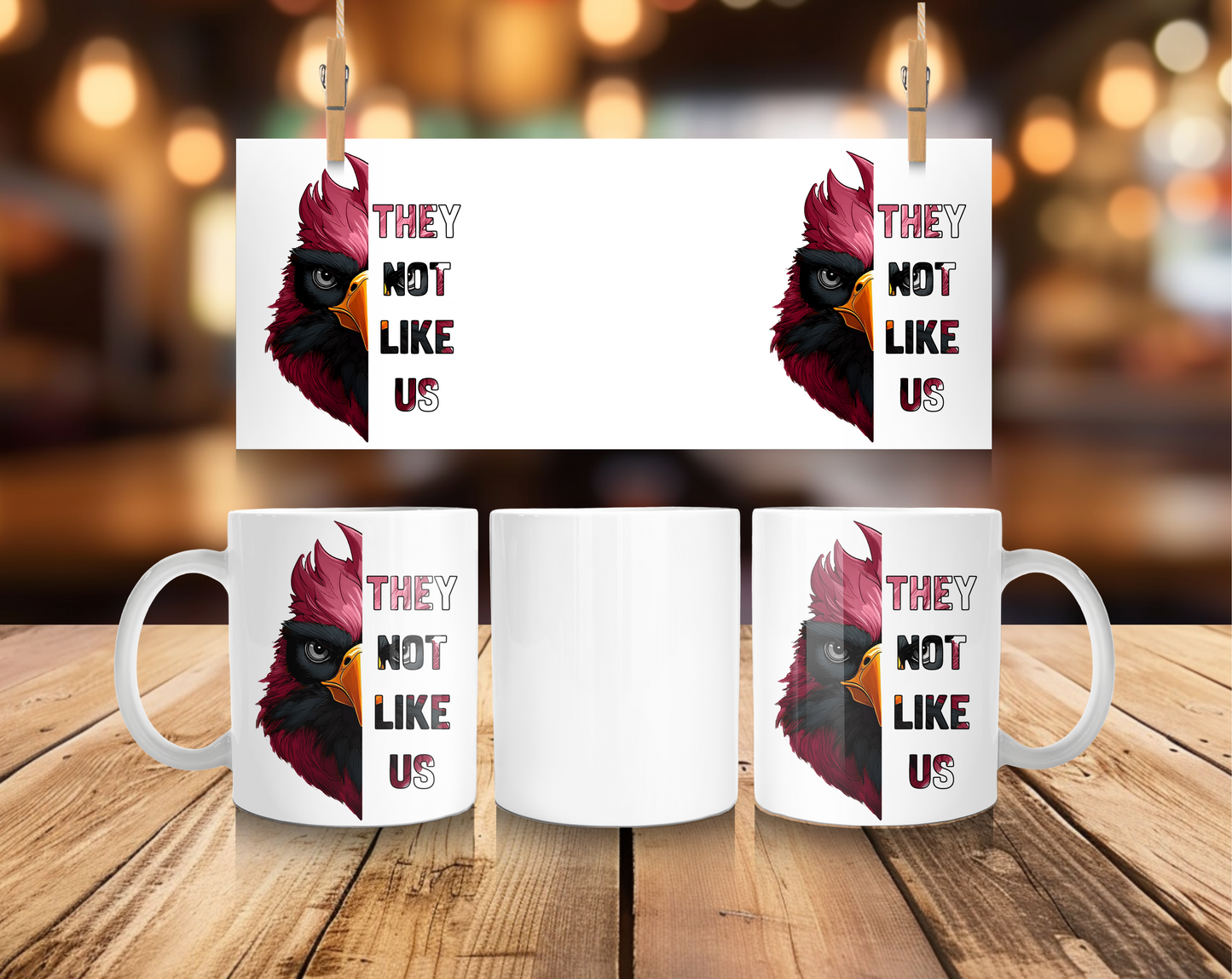 They Not Like Us Mug - Arizona Cardinals
