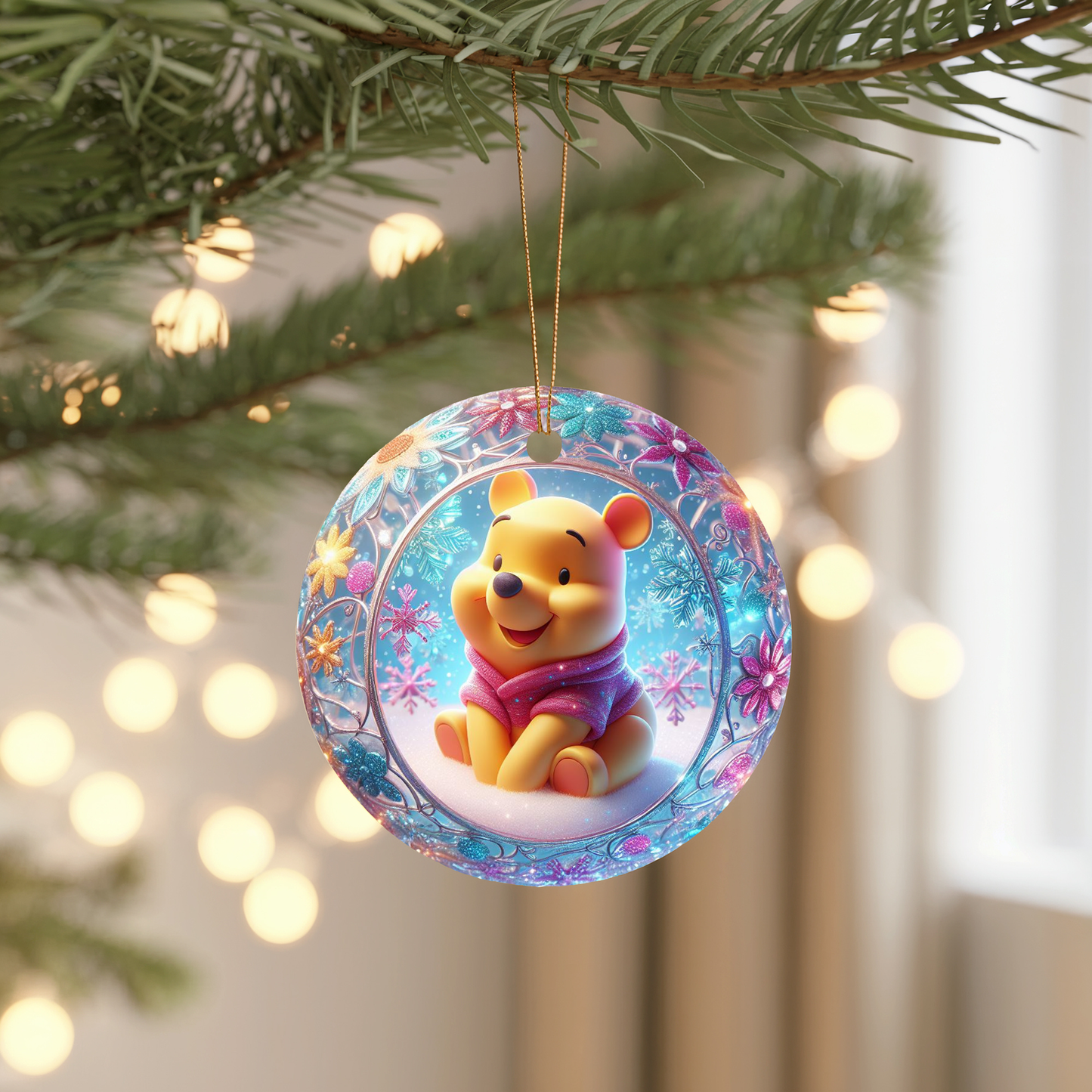 Winter Wonderland Ceramic Ornament