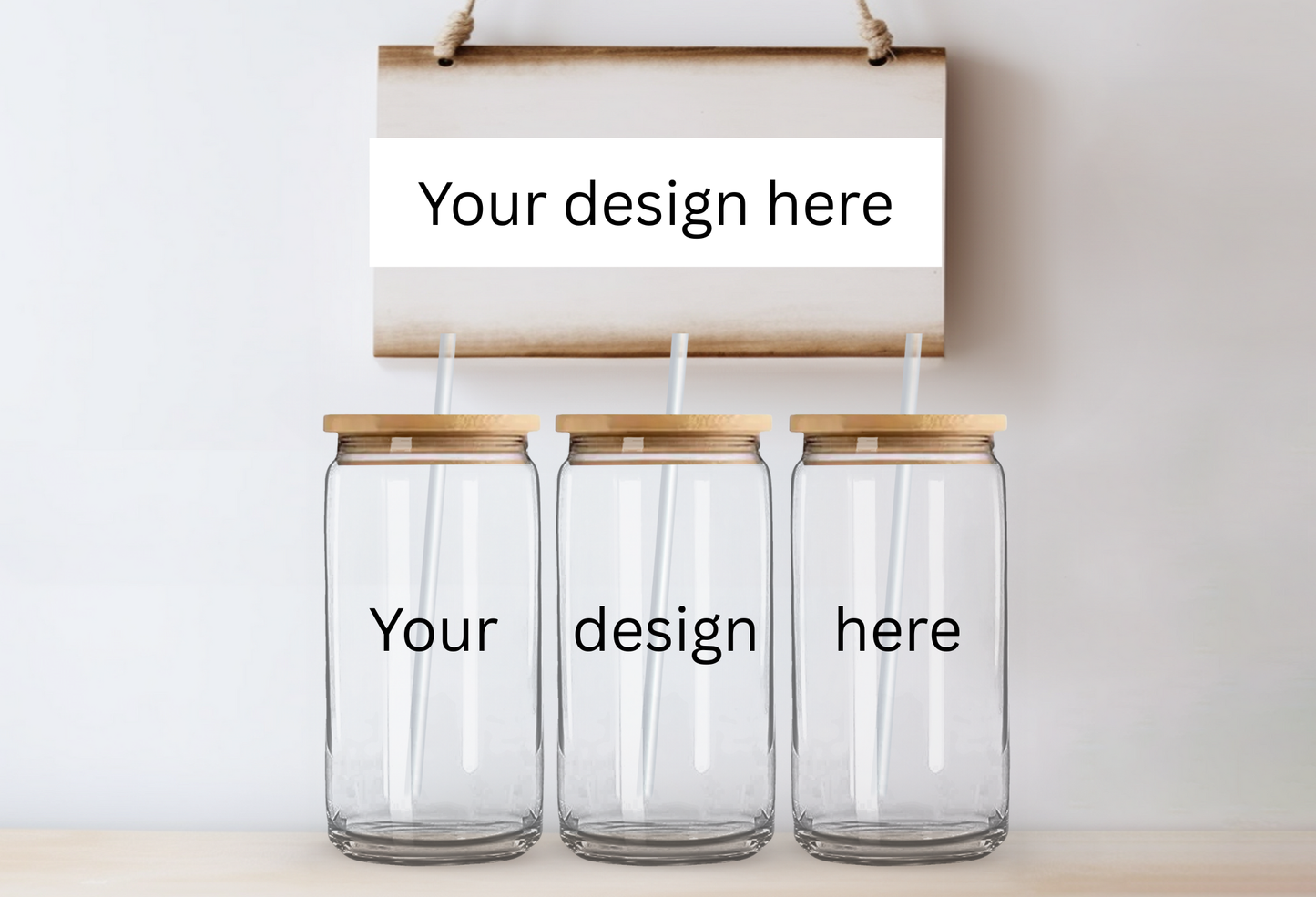 Custom 16oz Glass Can