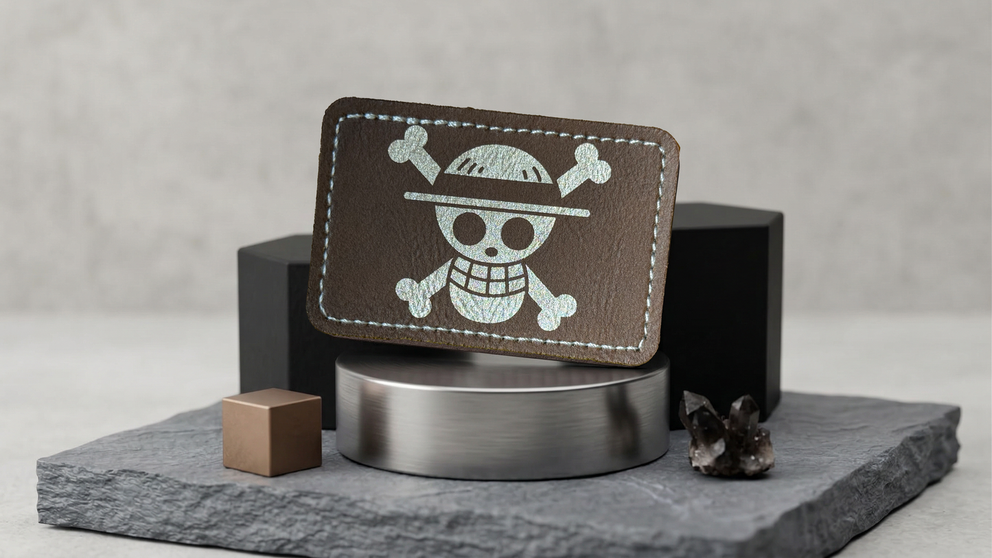 Straw Hat Pirates Leatherette Patch