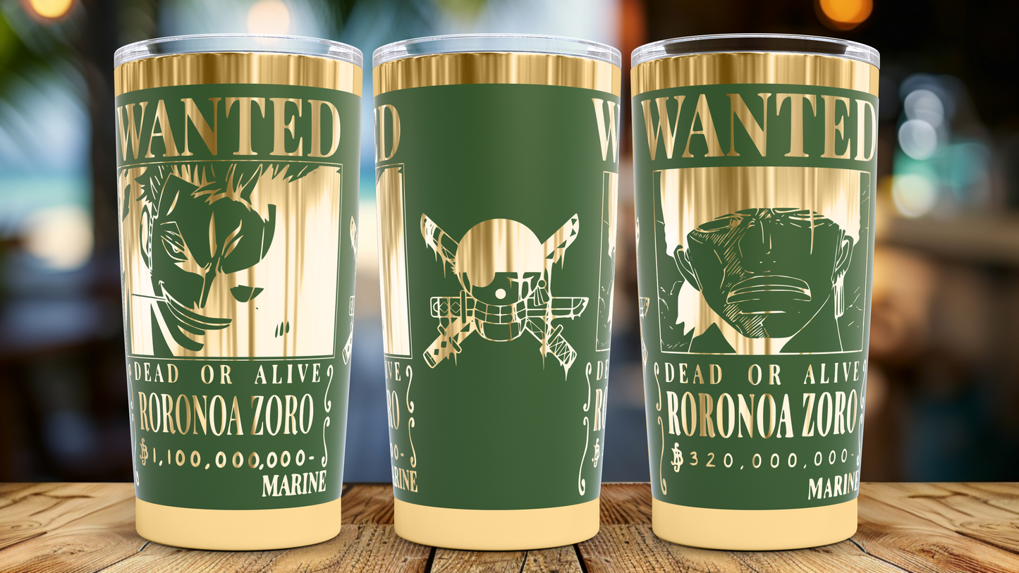Pirate Hunter 20oz Tumbler
