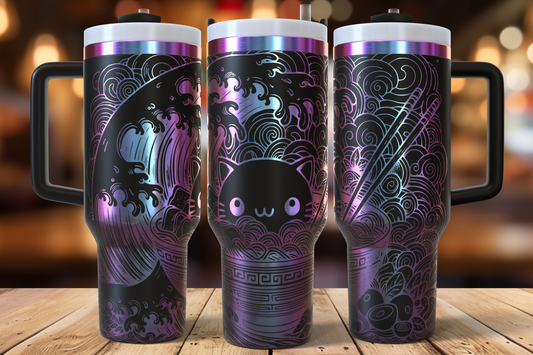 Neko Ramen 40oz Big Gulp Tumbler