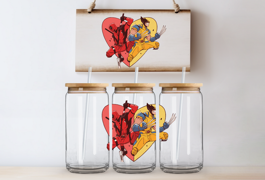 Best Friends Glass Can