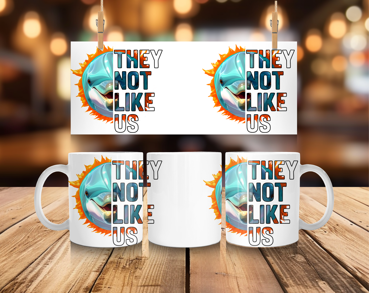 They Not Like Us Mug - Miami Dolphins