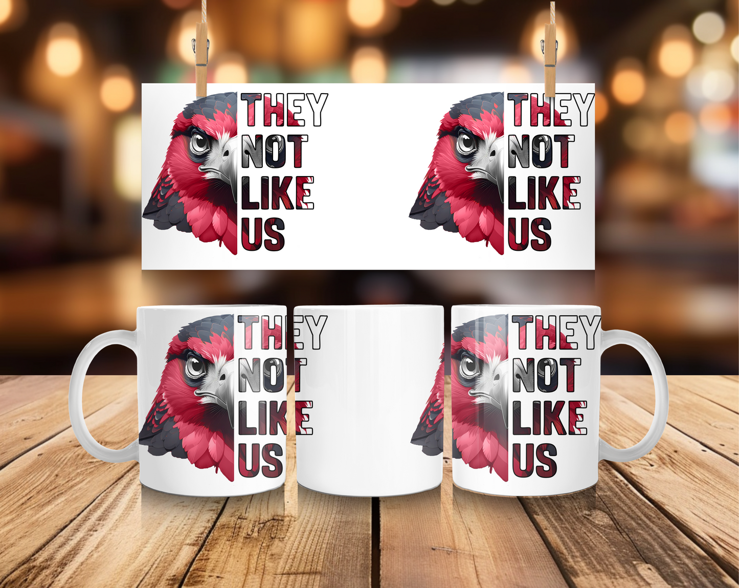 They Not Like Us Mug - Atlanta Falcons