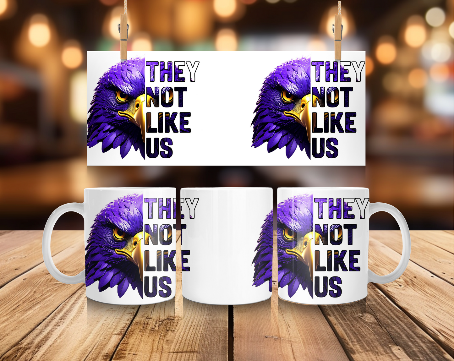 They Not Like Us Mug - Baltimore Ravens