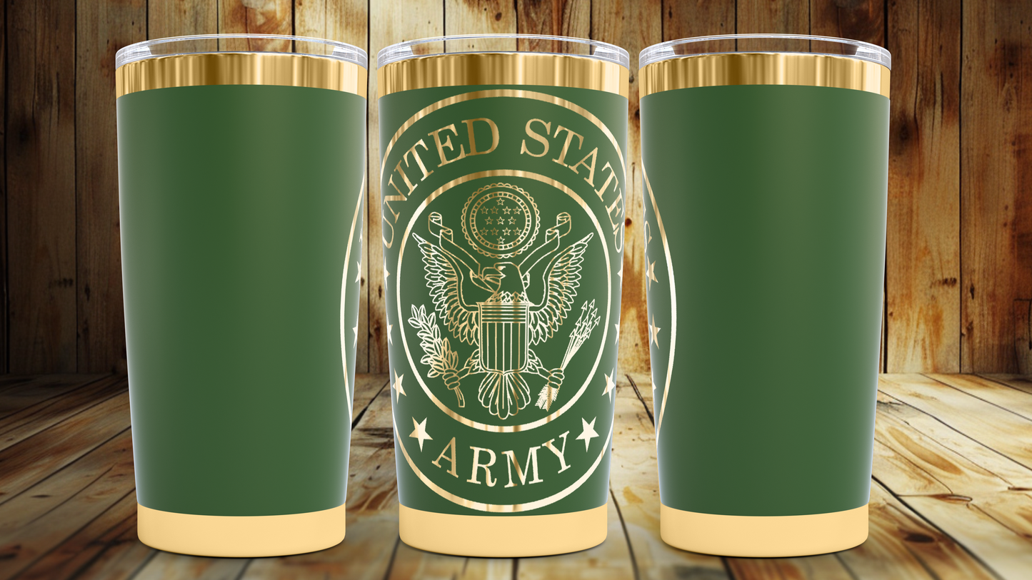 Army 20oz Tumbler