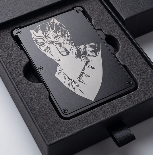 Kumkani Engraved RFID blocking Wallet