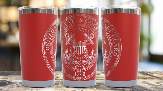 Coast Guard 20oz Tumbler