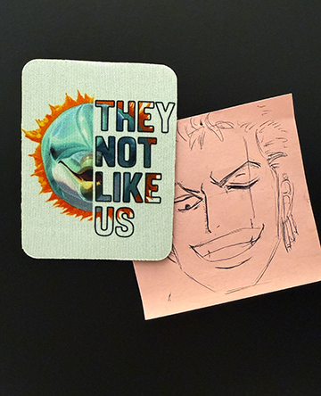 They Not Like Us magnet - Miami Dolphins