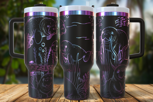 Mantatee 40oz Big Gulp Tumbler