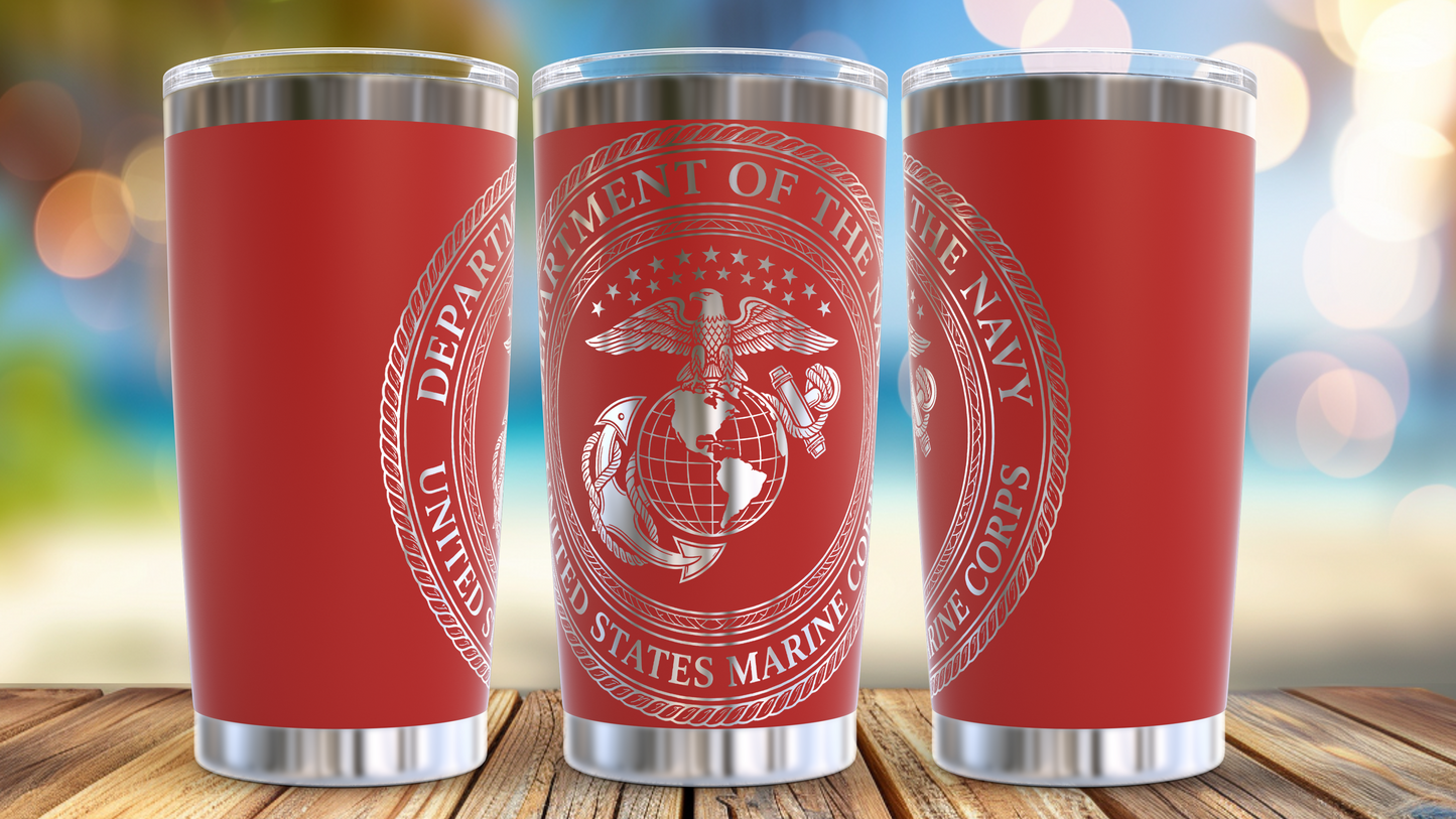 Marines 20oz Tumbler