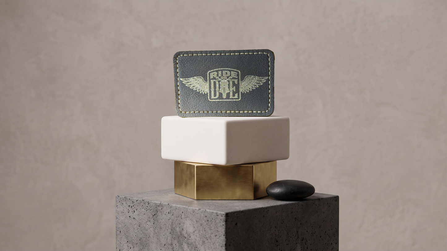 Ride or Die Leatherette Patch