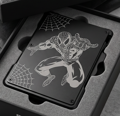 Great Responsibility Engraved RFID blocking Wallet