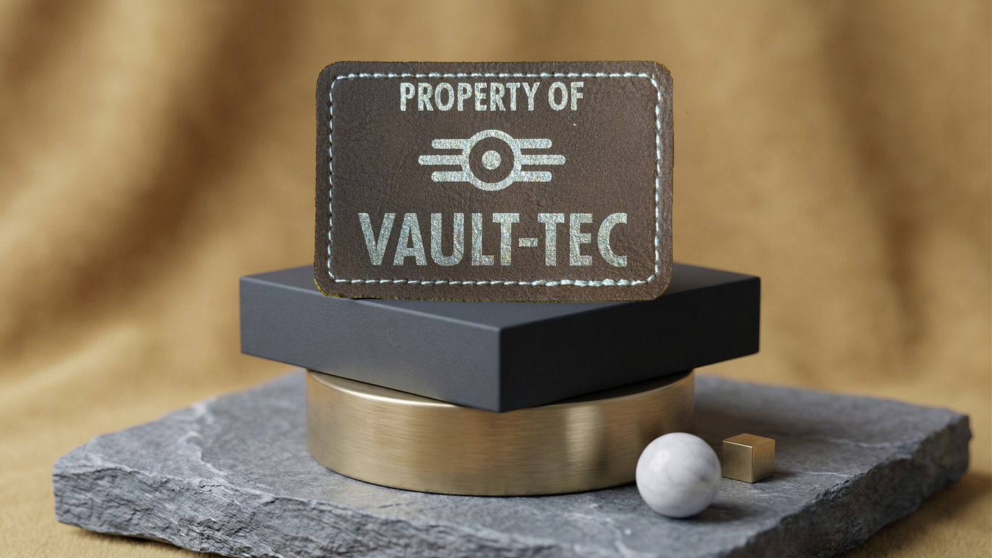 Vault Tec Leatherette Patch