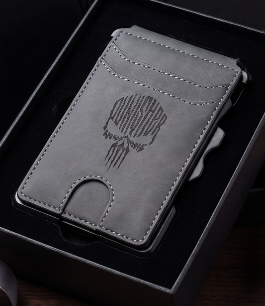 One Batch Two Batch Engraved RFID blocking Wallet