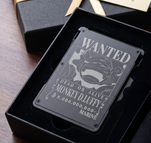 King of the Pirates Engraved RFID blocking Wallet
