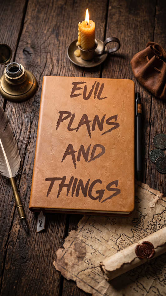 Evil Plans and Things Notebook