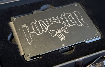 One Batch Two Batch Engraved RFID blocking Wallet