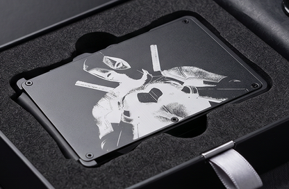 Mouthy Merc Engraved RFID blocking Wallet
