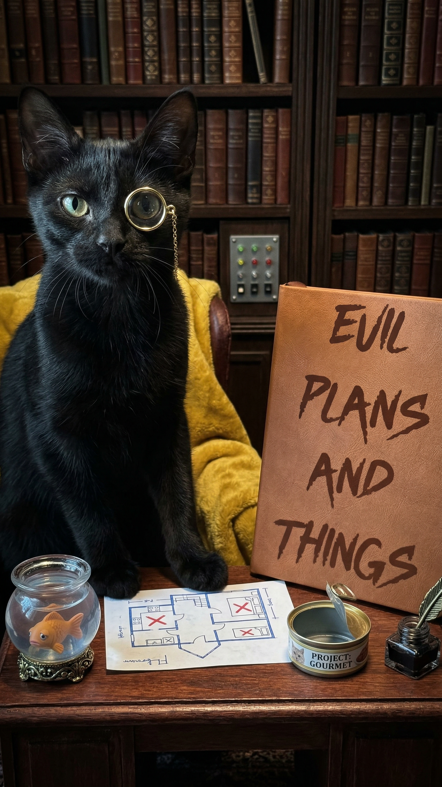Evil Plans and Things Notebook