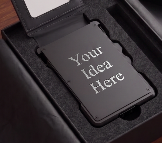 Custom Engraved RFID blocking Wallet
