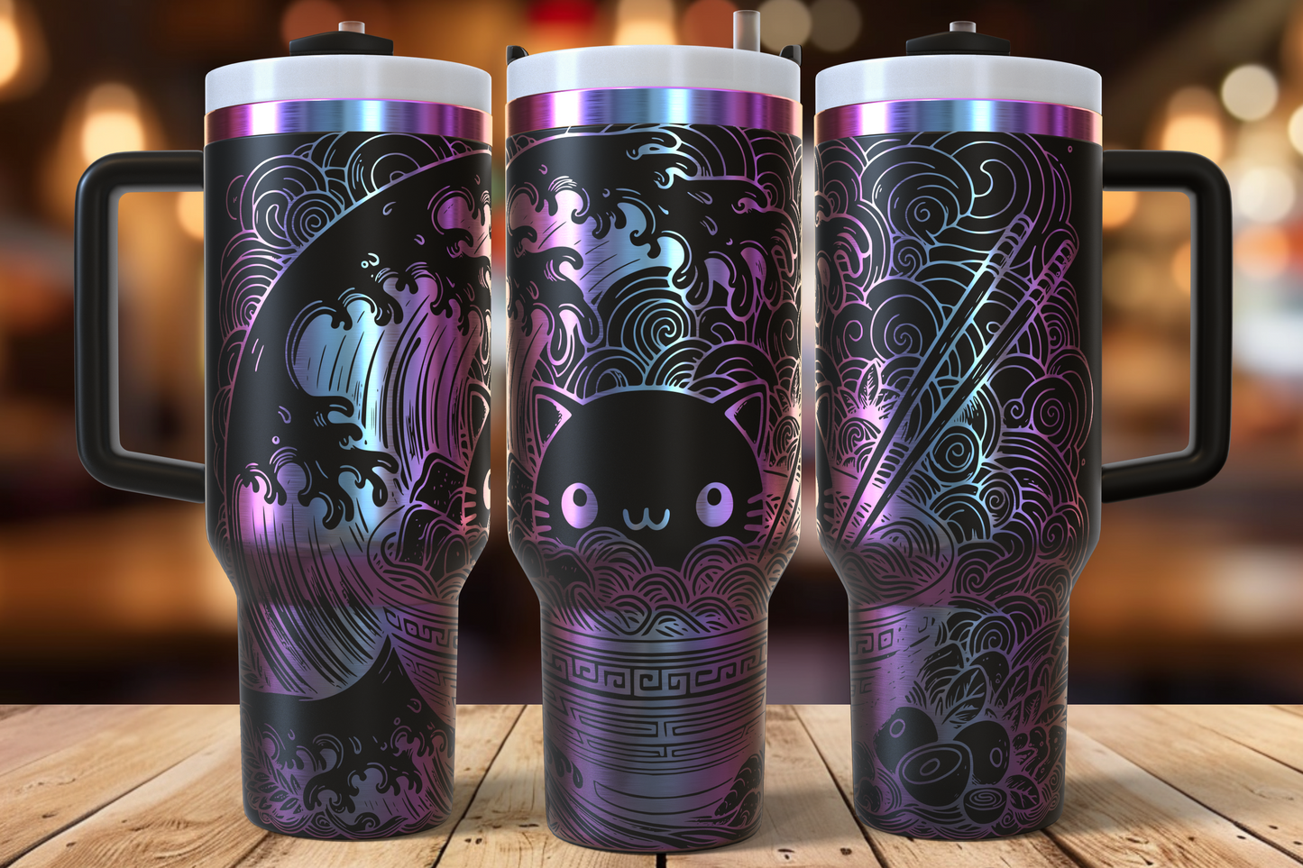 Neko Ramen 40oz Big Gulp Tumbler